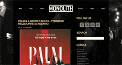 Desktop Screenshot of monolithmonolith.com