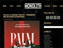 Tablet Screenshot of monolithmonolith.com
